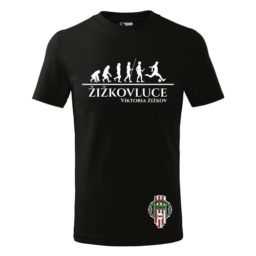 Tričko Žižkovluce černé