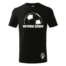Tričko Viktoria Žižkov černé