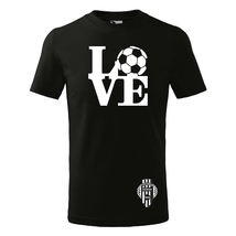Tričko Love černé
