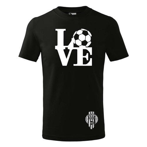 Tričko Love černé