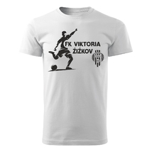 Tričko fotbalista bílé