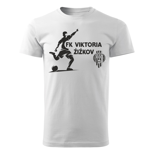 Tričko fotbalista bílé