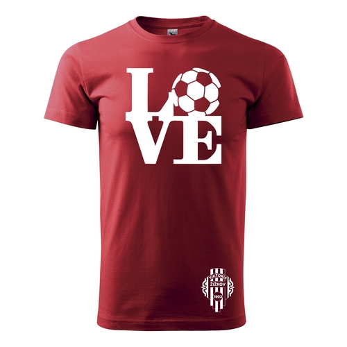 Tričko Love červené